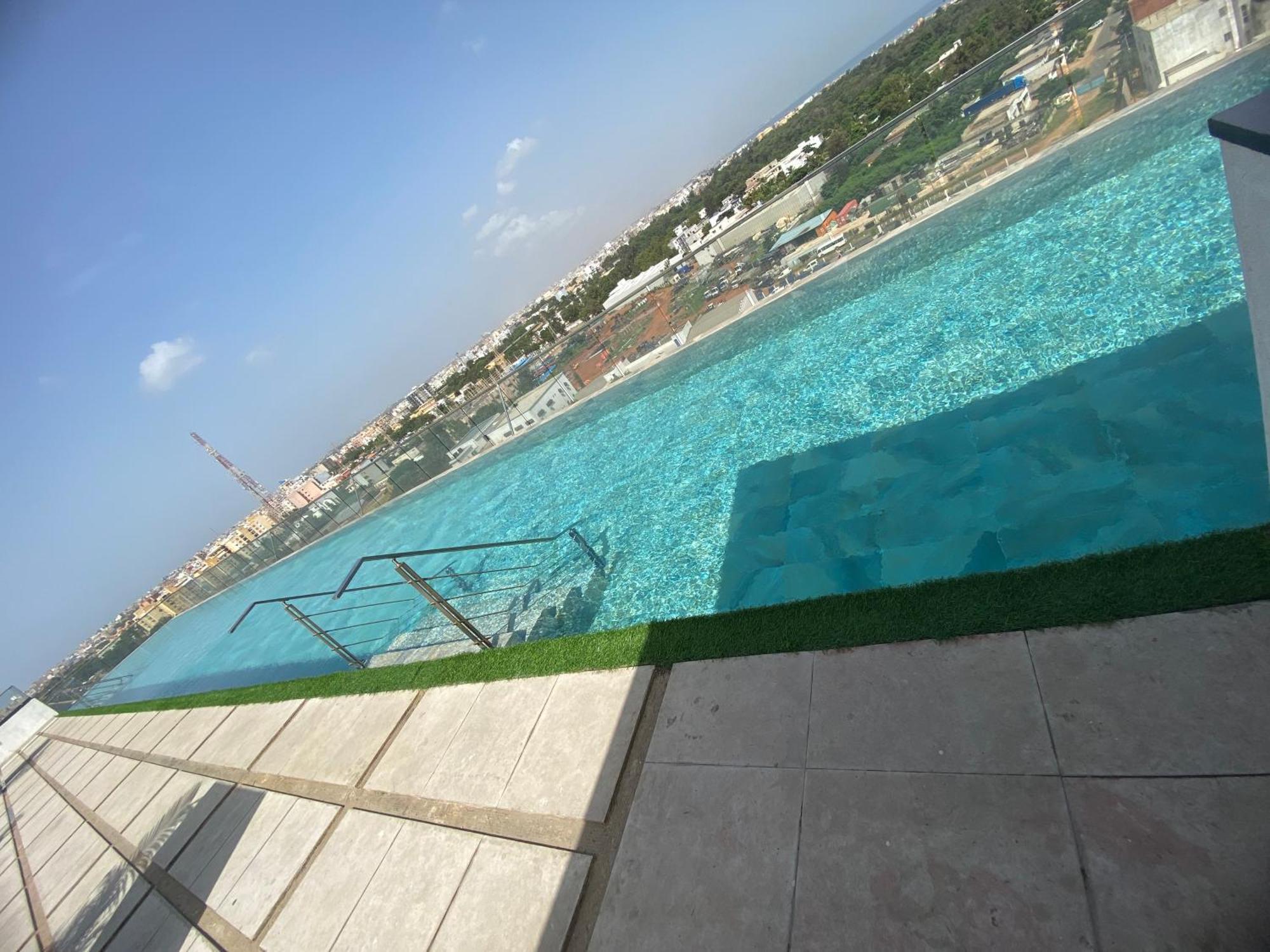 Cocon Cozy Standing With Gym Sejour Chez Hote Dakar Exterior foto